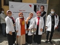 The faculty of nursing participates in the medical convoy