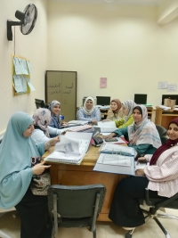 The monthly meeting of the Academic Advising Unit