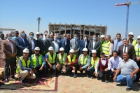 Qalyoubia Governor and BU President open and lay the Foundation Stone of a New Projects