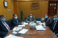 Leadership Committee at Benha University Receives Applicants for Supervision Positions