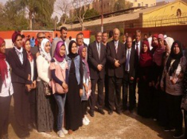 EL-Magraby attends the final ceremony of the students’ hostels activities