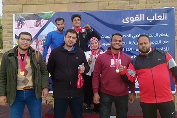 Benha University gets 10 Medals at Egyptian Universities Athletics Championship &quot;El Refaee 49&quot;