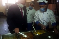 Prof. Gamal Soussa inspects Benha University Hostels at Moshtohor